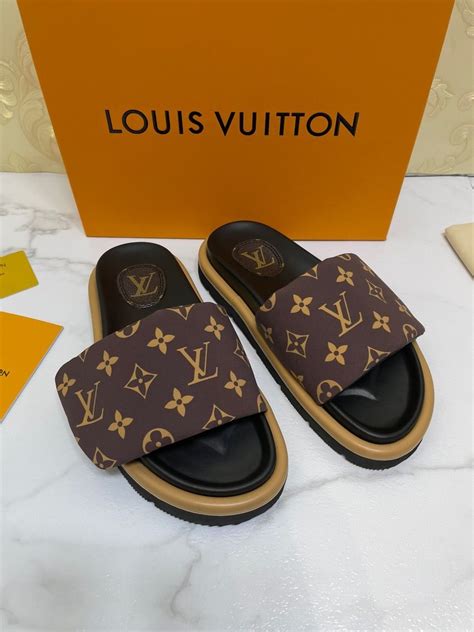 louis vuitton slippers price list|Mules and Slides Collection for Women .